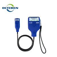 ls221 dry film coating thickness gauge measure non magnetic non conductive coatings with external cable probe