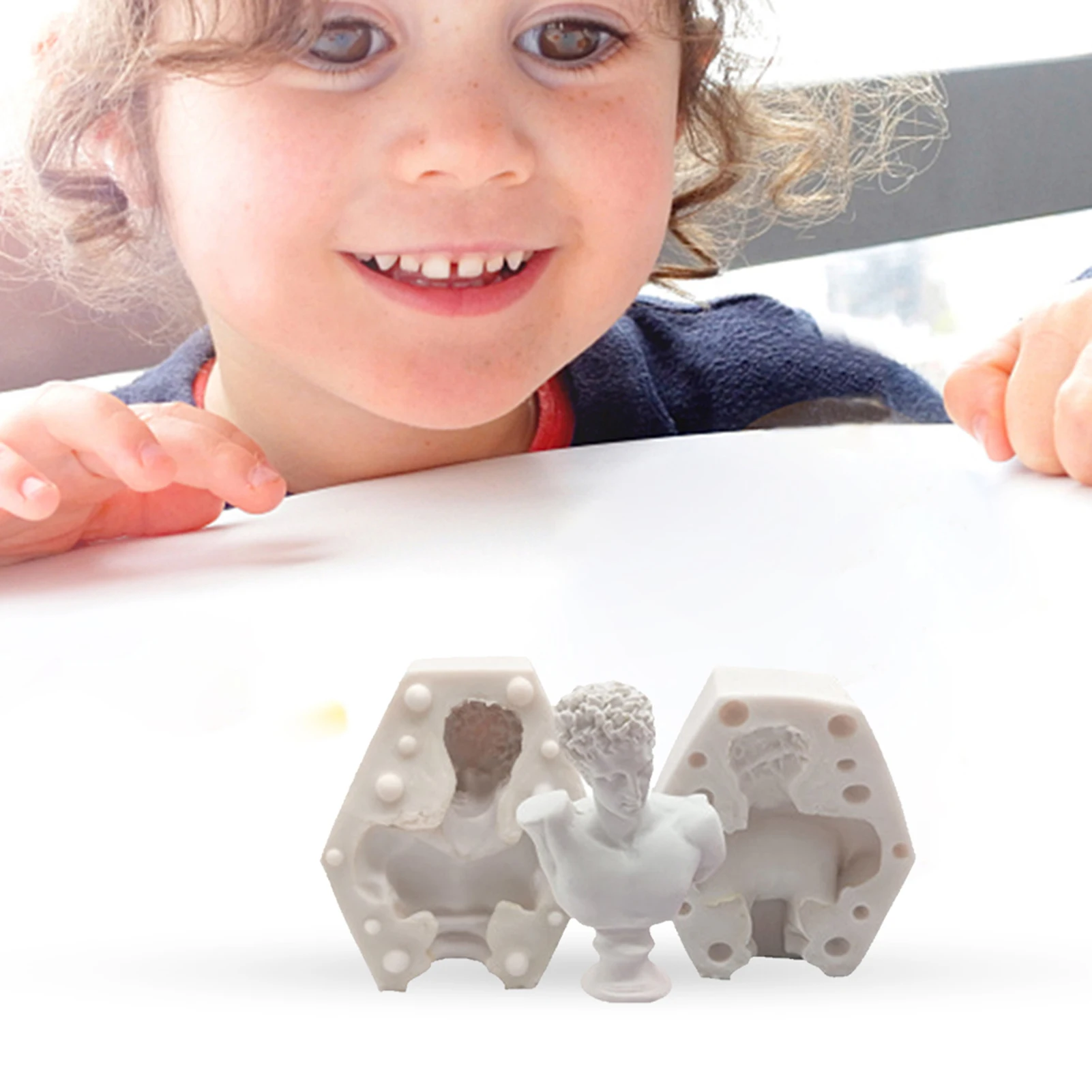 Силиконовая форма для тела 3D обнаженная женская со сломанной рукой сделай сам