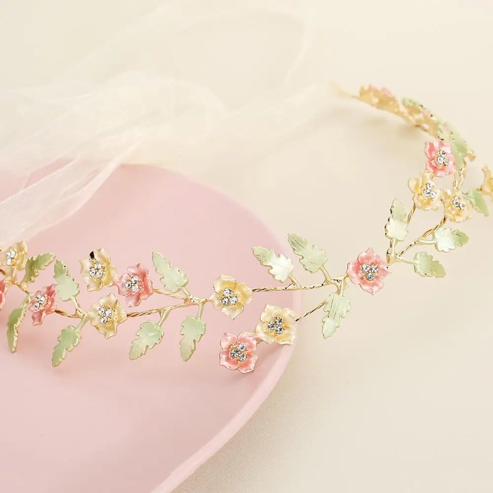 

Fashion Headdress For Bride Romantic Wedding Hair Accessories Handmade Wedding Pearl Hairpin Hair Ornaments TS121