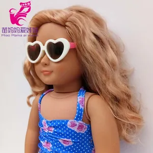 Детские кукольные солнцезащитные очки для 18-дюймовых американских очков для девочек, очки для кукол
