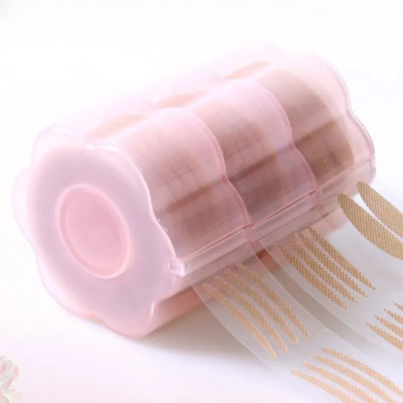 Стикер большой Невидимый на веко для макияжа глаз лента двойная самоклеящаяся