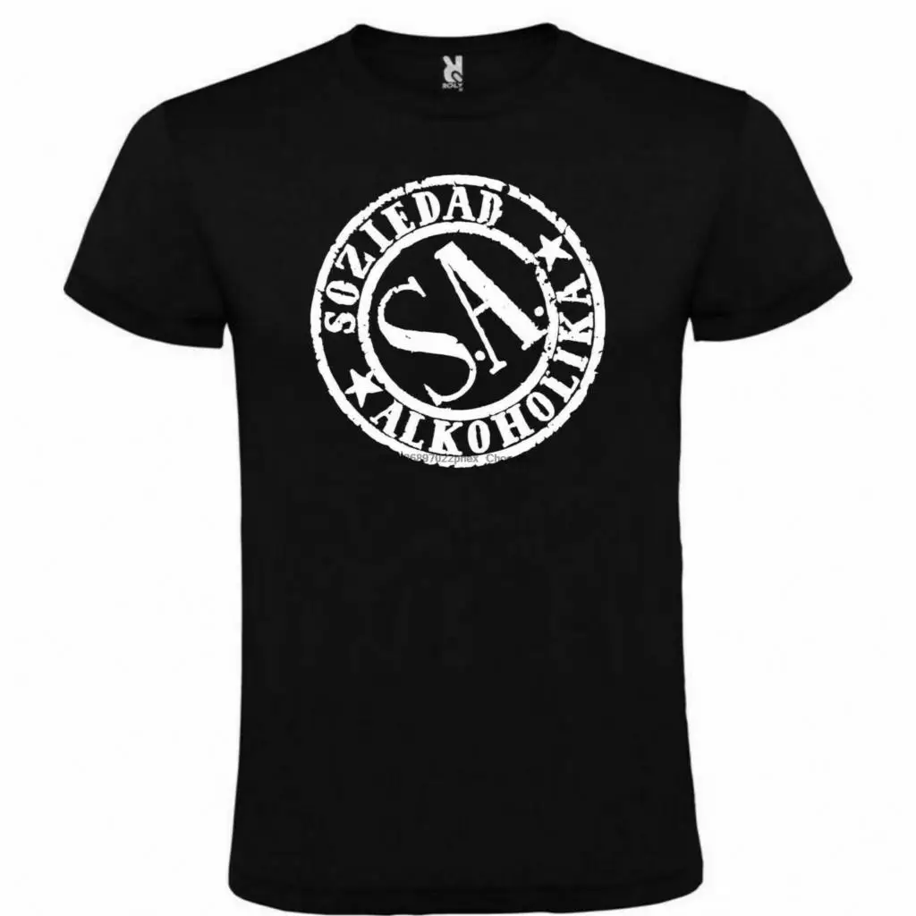 

Soziedad alkoholika black t-shirt men size s m l xl xxl xxxl 100% cotton