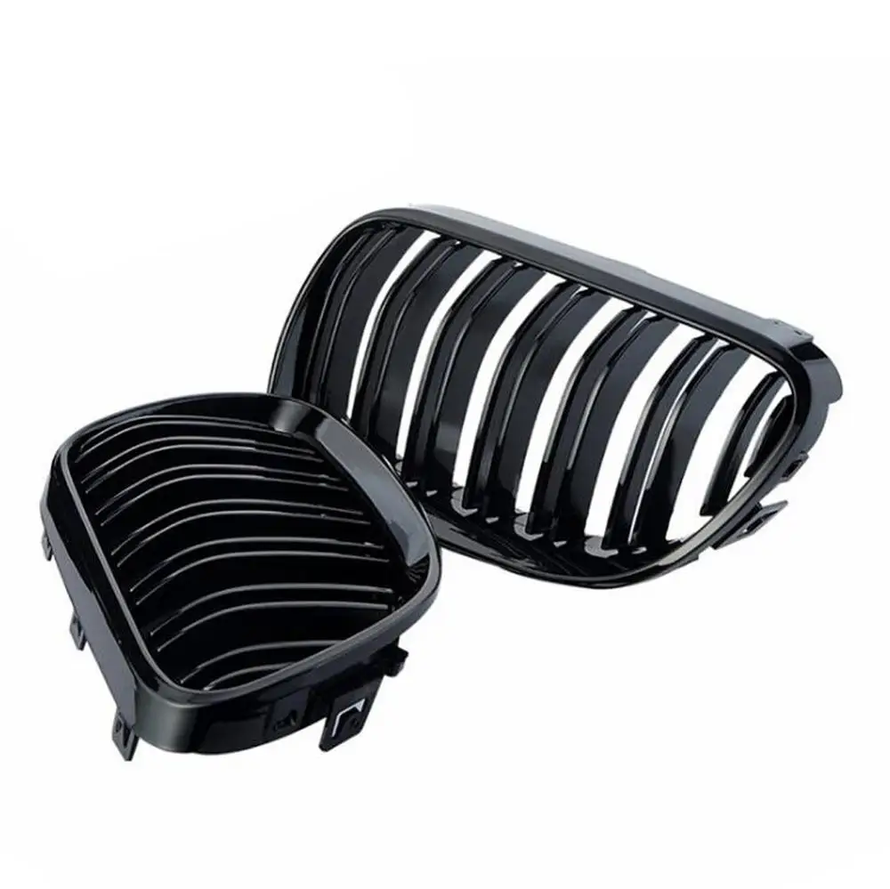 Front Grille Kidney Grill For BMW E92 E93 320I 330I 328i 335i 2010 2011 2012 Car Styling Gloss Black Dual Line | Автомобили и