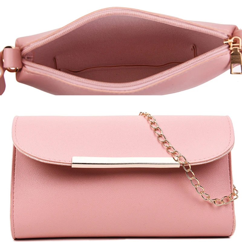 

PU Leather High Quality Tassel Composite Bag 3 Set Women Shopping Travel Chain Messenger Bag 3pcs Casual Classic Handbag Black