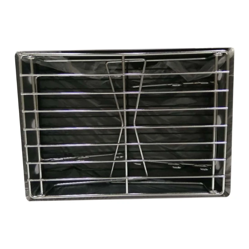 

Portable Foldable Barbecue Charcoal Grill Aluminum Alloy BBQ Tool Kits for Outdoor Cooking Camping Hiking Picnics