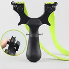 Пластиковые катапульты металлическая Рогатка катапульты Sling Shot мрамор наружные Охотничьи аксессуары с мощной резиновой лентой