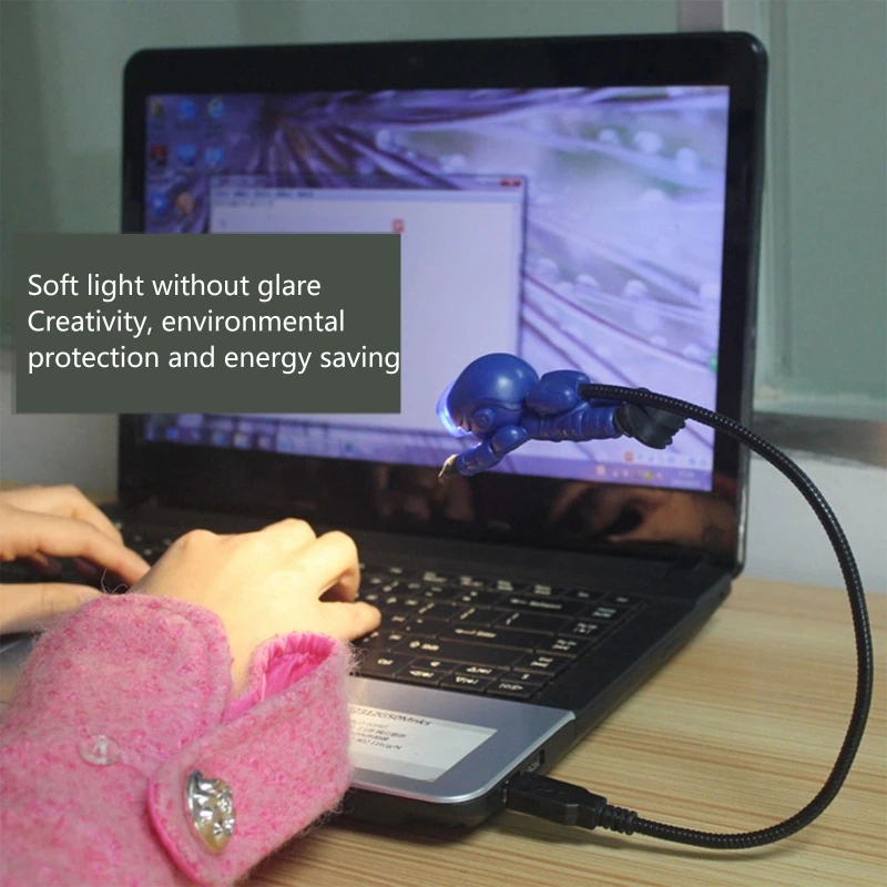 

Creative Diver Usb Night Light Keyboard LED Light Up Toy Bedside Lamp