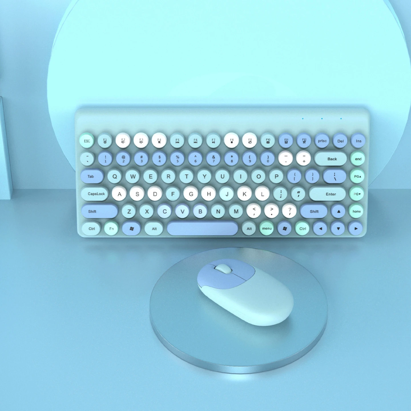 Набор для клавиатуры и мыши в стиле Ретро 86 клавиш