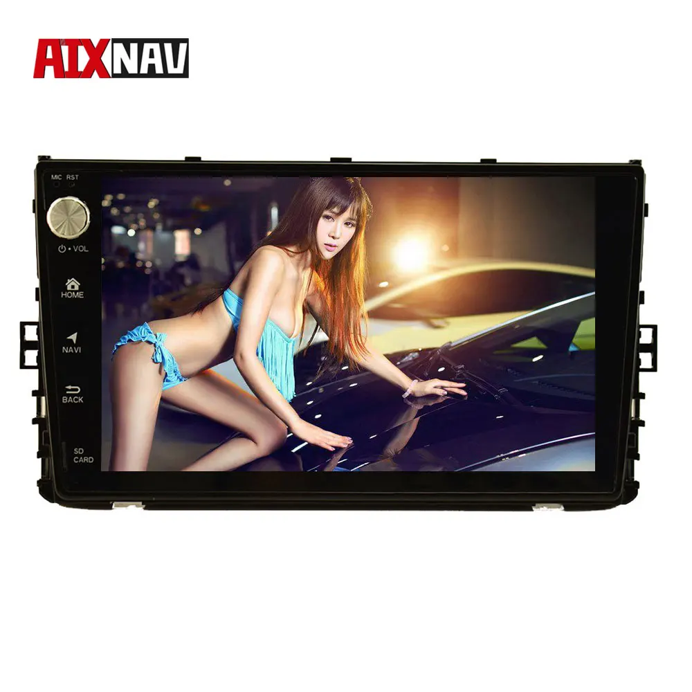 Автомагнитола 1 Din с GPS навигацией на Android головное устройство Bluetooth центральный