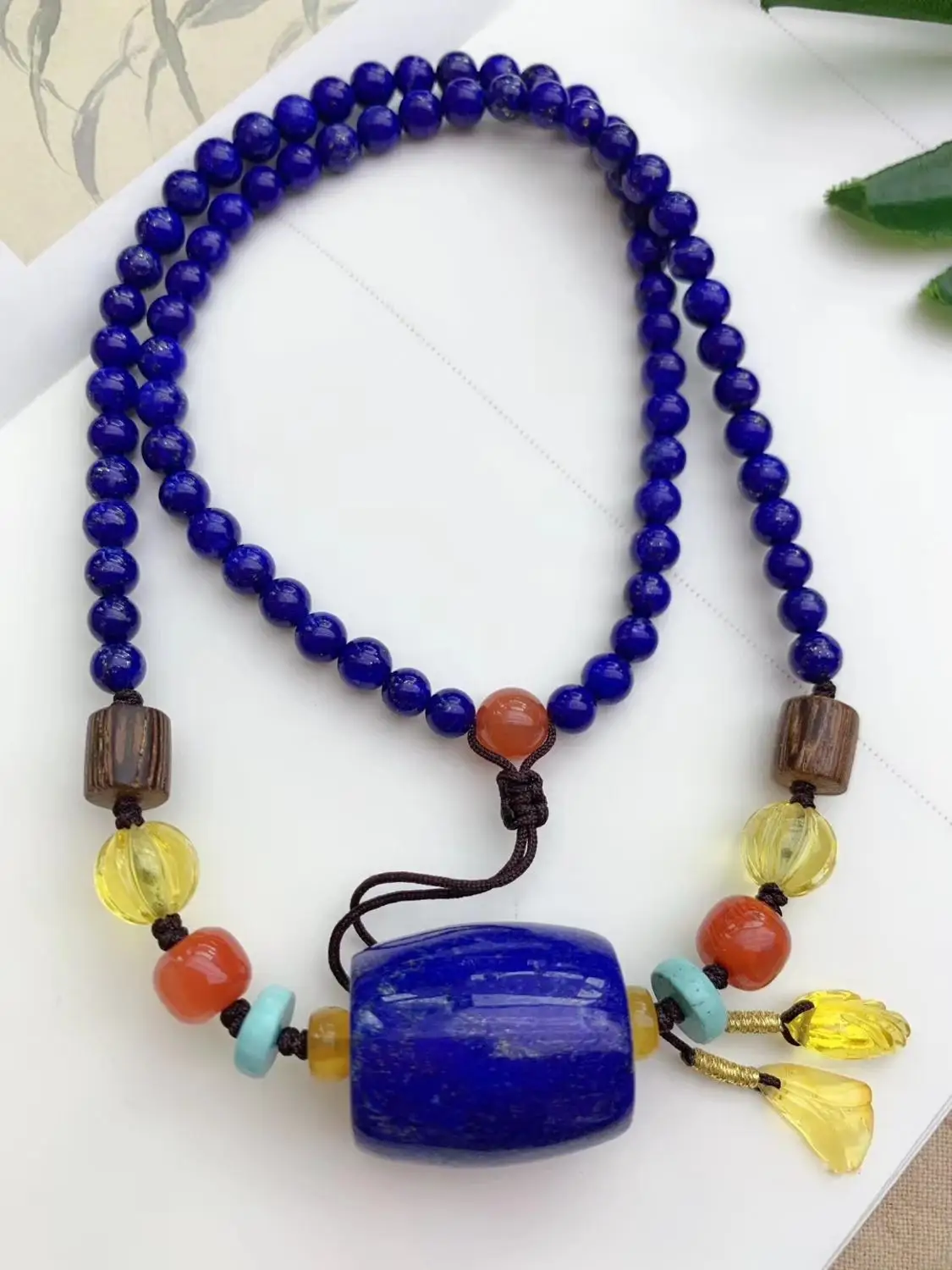 100% натуральный Лазурит небесно голубого цвета для Для женщин мужчин кулон в виде