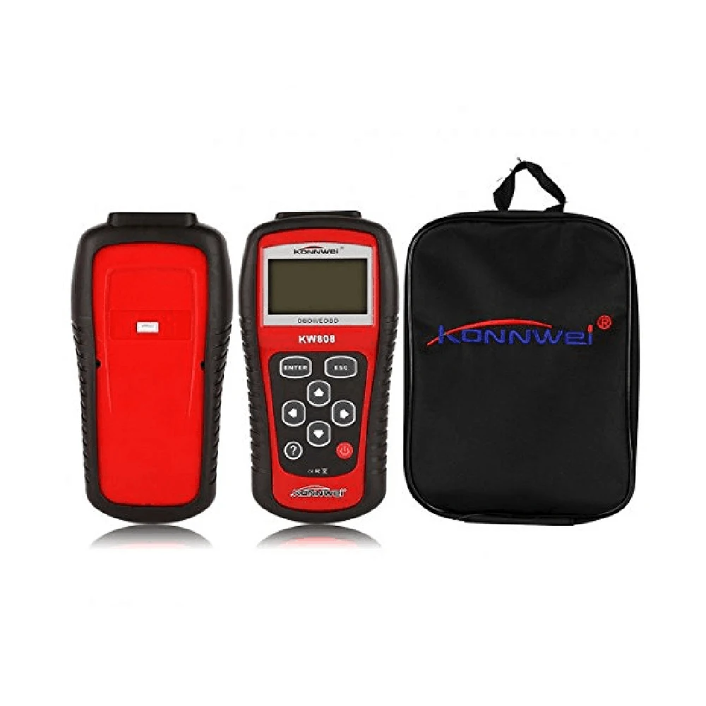 Многоязычный автомобильный диагностический сканер MaxiScan KW808 OBDII EOBD 12 В