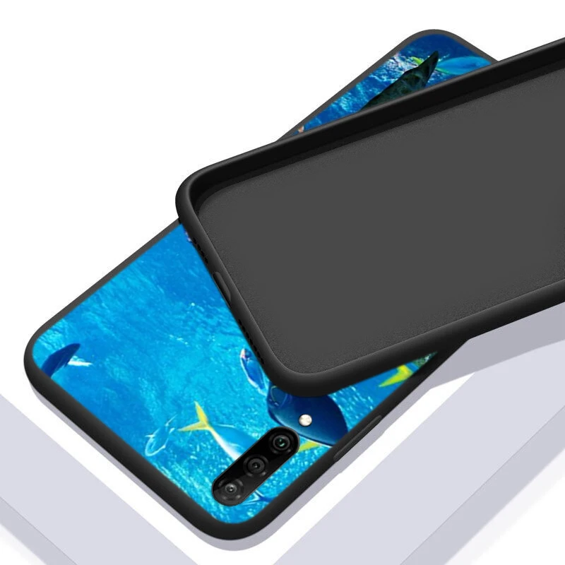 

Silicone shell Cute sea turtle tortoise for Samsung Galaxy A90 A80 A70 A60 A50 A40 A20E A2Core A10 M20 Black Phone Case