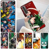 my hero academia todoroki shouto tomura boku dabi shigaraki bakugou katsuki phone case for huawei p smart z 2019 2021 carcasa