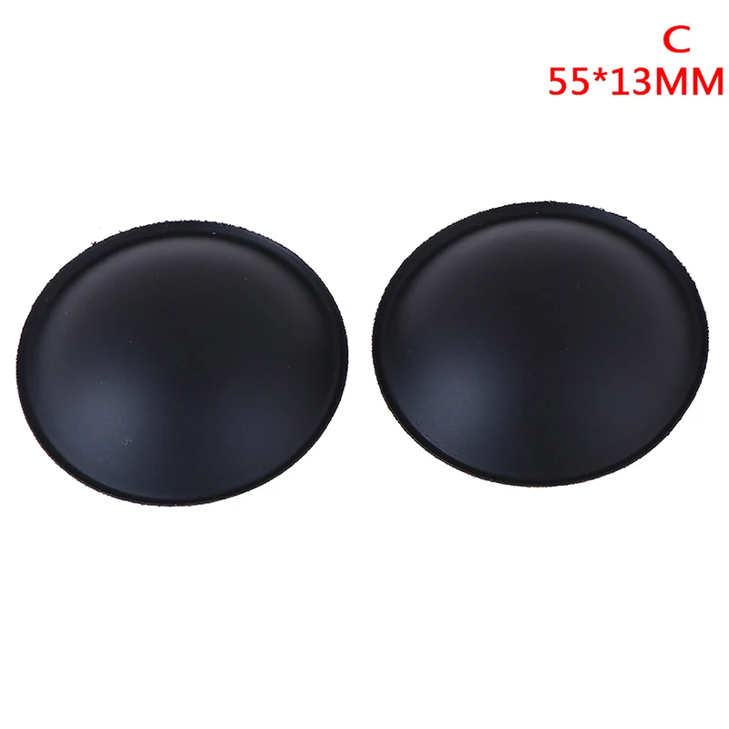 C 55x13mm 2 шт 35 мм~ 92 мм аудио динамик НЧ динамик громкий динамик купольная бумажная Пылезащитная крышка конусная Накладка аксессуары для ремонта динамиков DIY домашний кинотеатр - Цвет: C 55x13mm