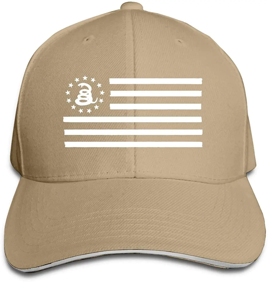 

Gadsden - Gorra de béisbol ajustable con bandera