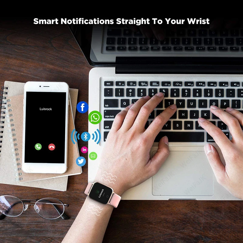 New Men's and Women's Smart Watch Heart Rate Calorie Fitness Tracking Sports Bracelet for Apple Android  Smart Watch