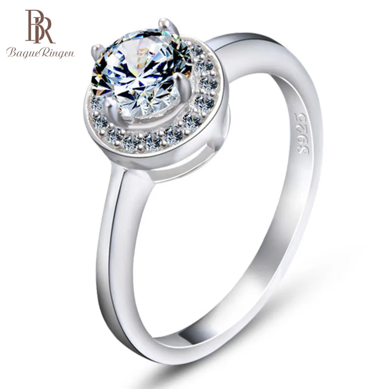 

Женское кольцо из серебра 925 пробы, с кристаллами