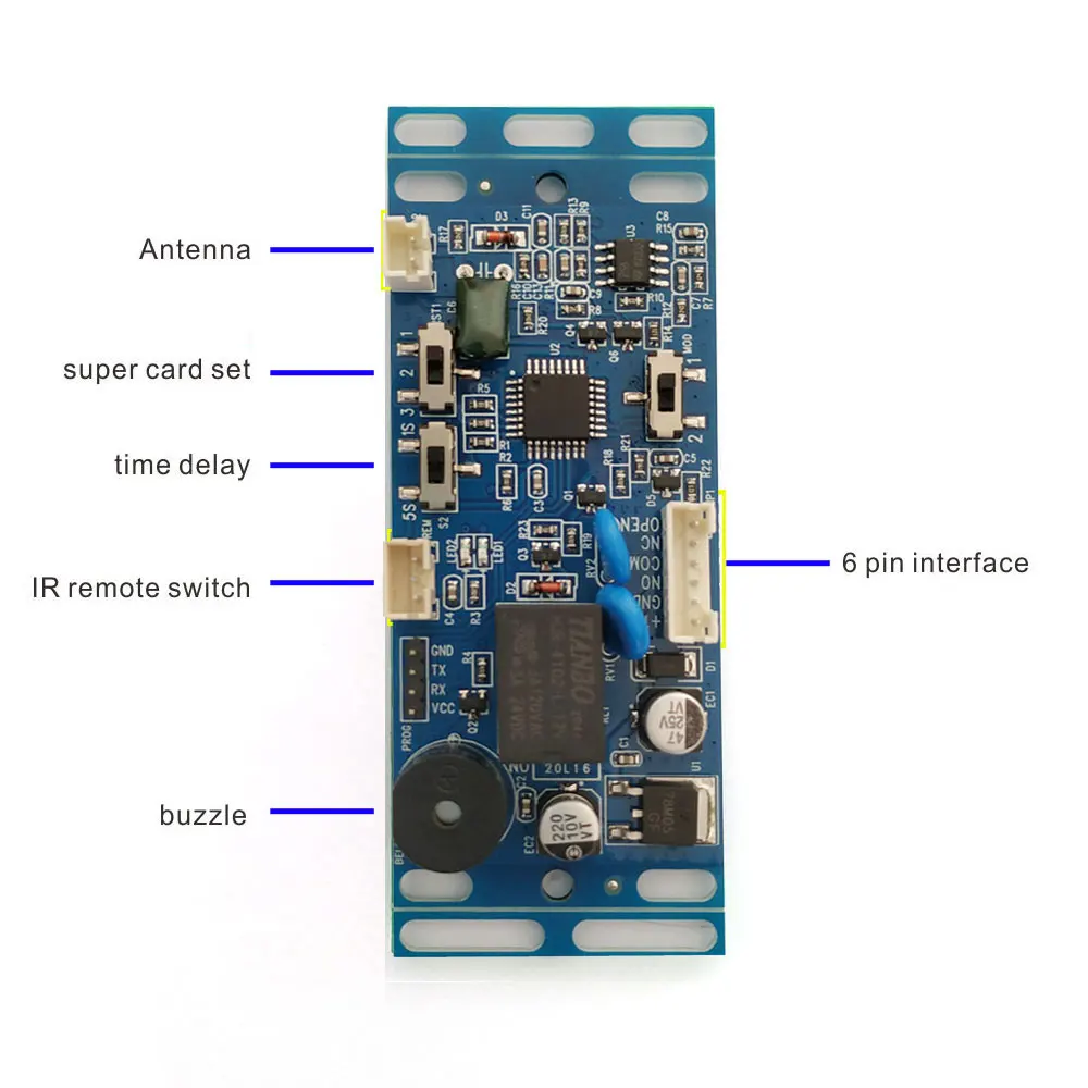 RFID EM/ID встроенный контроль доступа домофон Лифтовое управление с 2 материнской