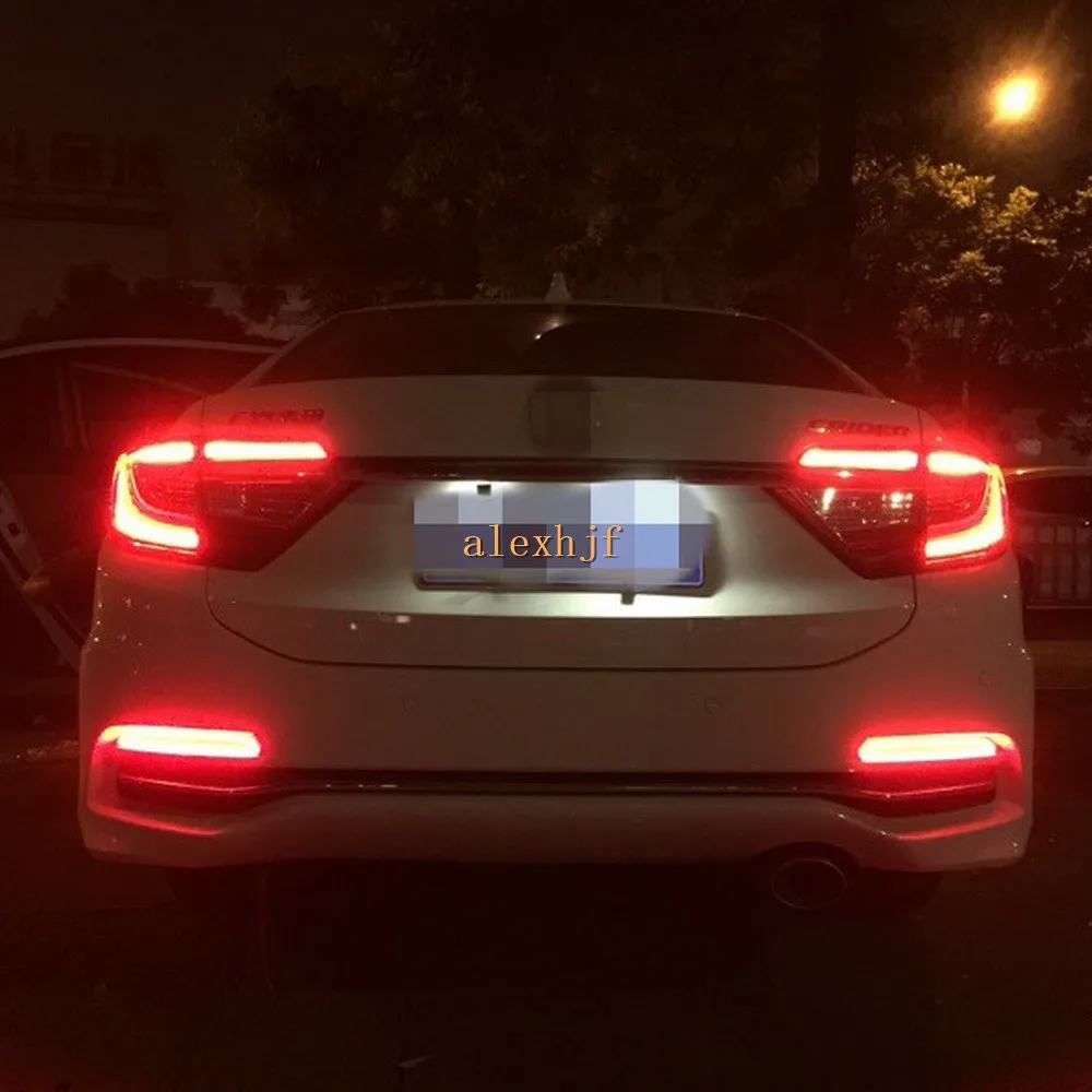 Светодиодный фонарь Varthion направляющий задний бампер стоп сигнал для Honda Crider 2013 16