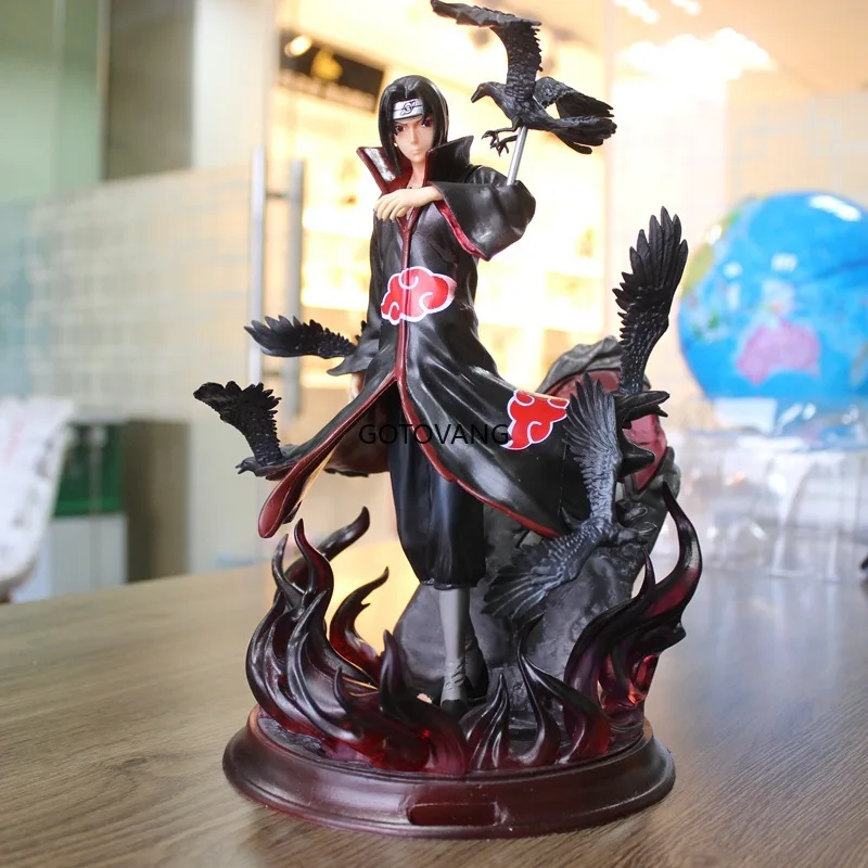 

Anime Figure Action Model 1/7 Scale GK Shippuden Uchiha Itachi Version Statue Hand-Made 33cm PVC Figure Boy Toys Gift