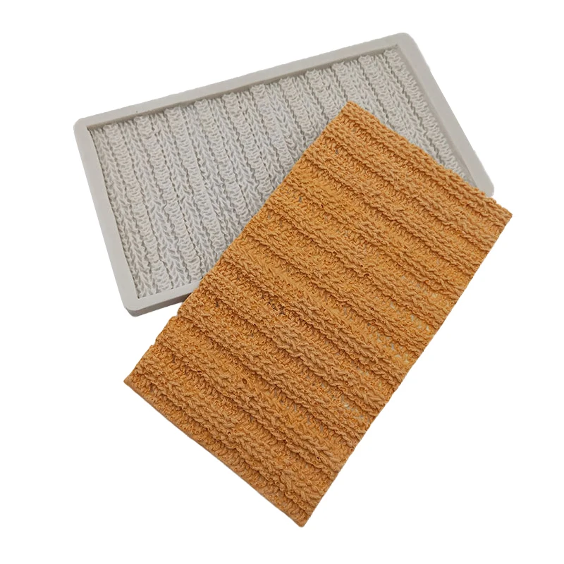 Meiбам шерстяная вязаная кружевная силиконовая помадная форма для торта детская