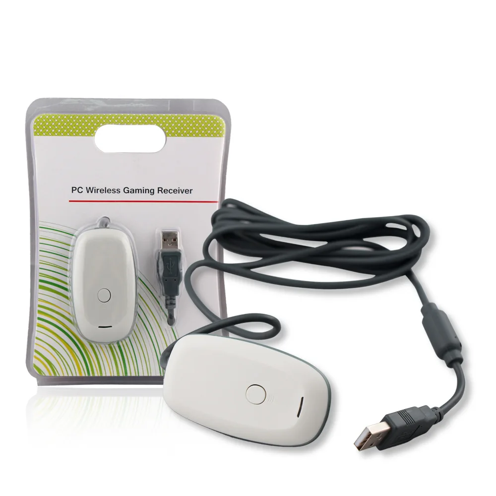 Новый для Xbox 360 Беспроводной геймпад ПК адаптер USB ресивер поддерживает Win7/8/10
