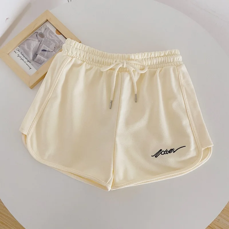 

Sports Shorts Women Summer Loose-Fitting Home Pajamas High Waist Casual Wide-Leg Yoga Shorts