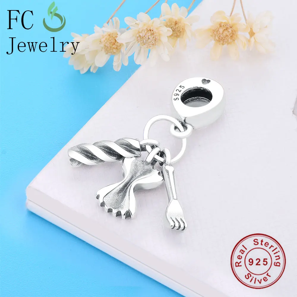 Подвеска для браслета из серебра 925 пробы в итальянском стиле|Бусины| |