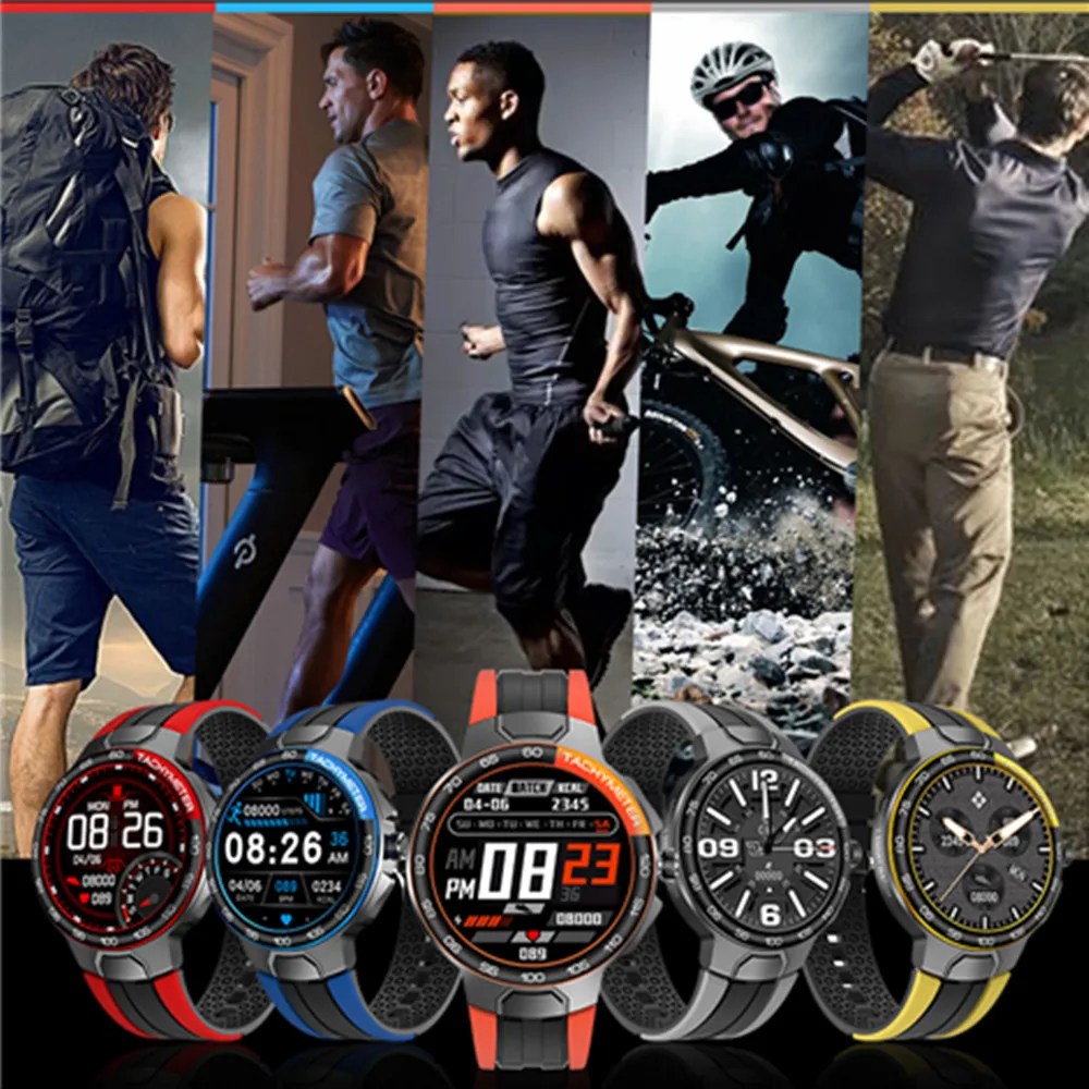 

2021 Smart Watch Waterproof Bluetooth 5.0 Sport Heart Rate Monitor 1.28inch screen