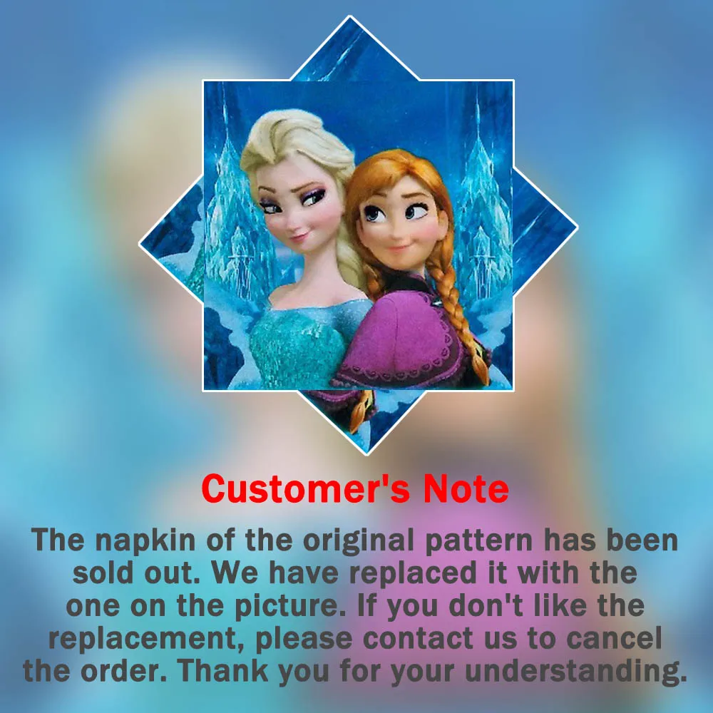 Дисней Эльза И Анна С Днем Рождения Дети Декорации для вечеринок Birthday Party