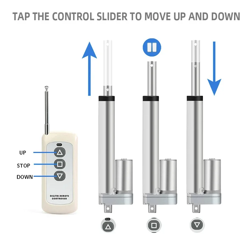 Радиочастотный пульт дистанционного управления 12 в электрический линейный