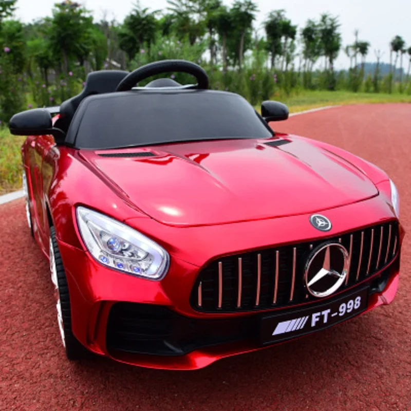 

6V Powerfull 1-5 Years Double Motor Door Can Open Light Music Kids Electric Ride On Car With Remote Controller FT988