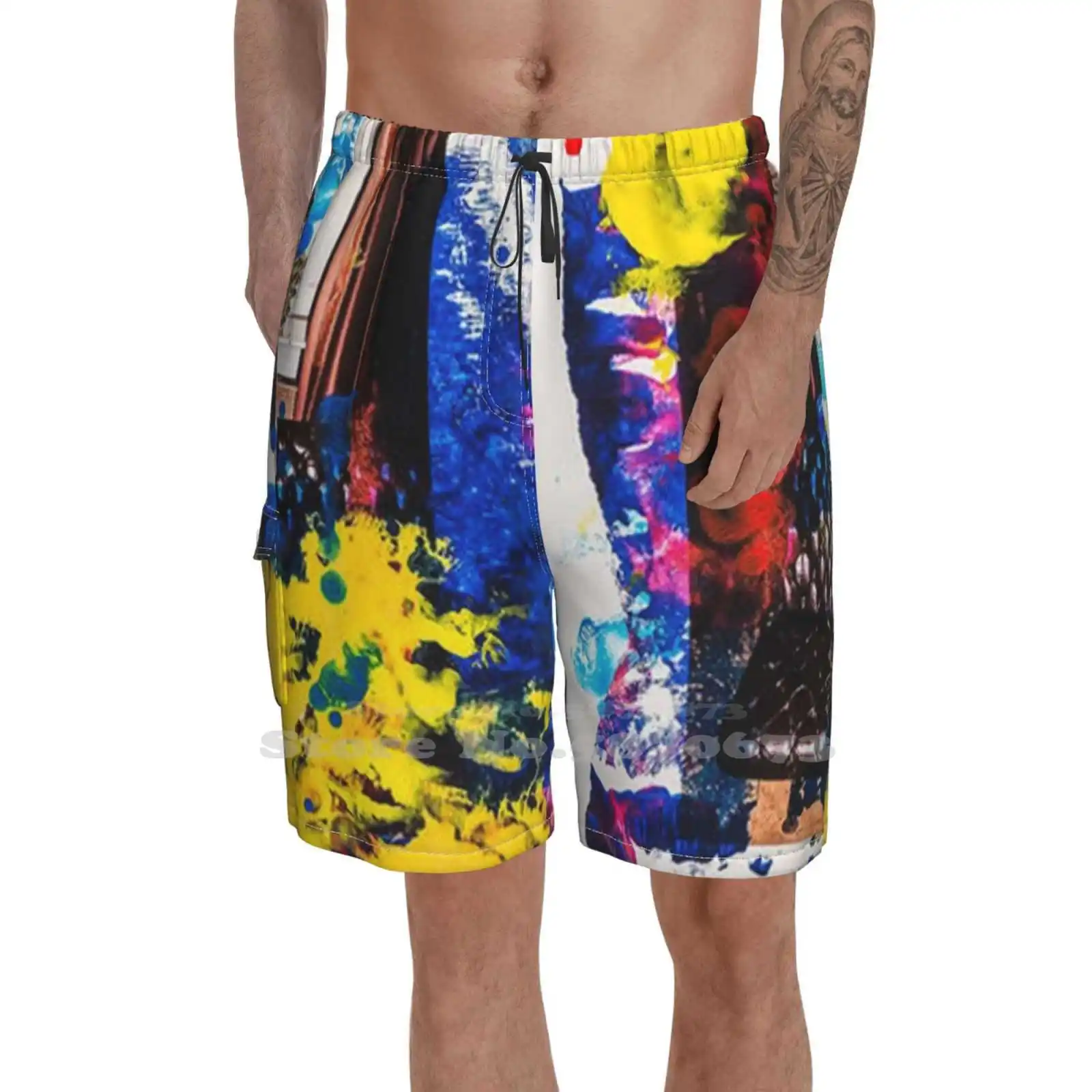 

Свободные тонкие пляжные спортивные шорты Ken Tante, Япония, Токийский городской переулок, модное будущее, Akira Blade Runner Ghost In The Shell