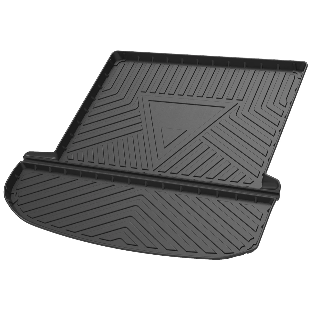 

Muchkey TPE Trunk Mat For Hyundai Santa Fe 2019-2020 Car Waterproof Non-Slip Custom Rubber 3D Cargo Liner Accessories