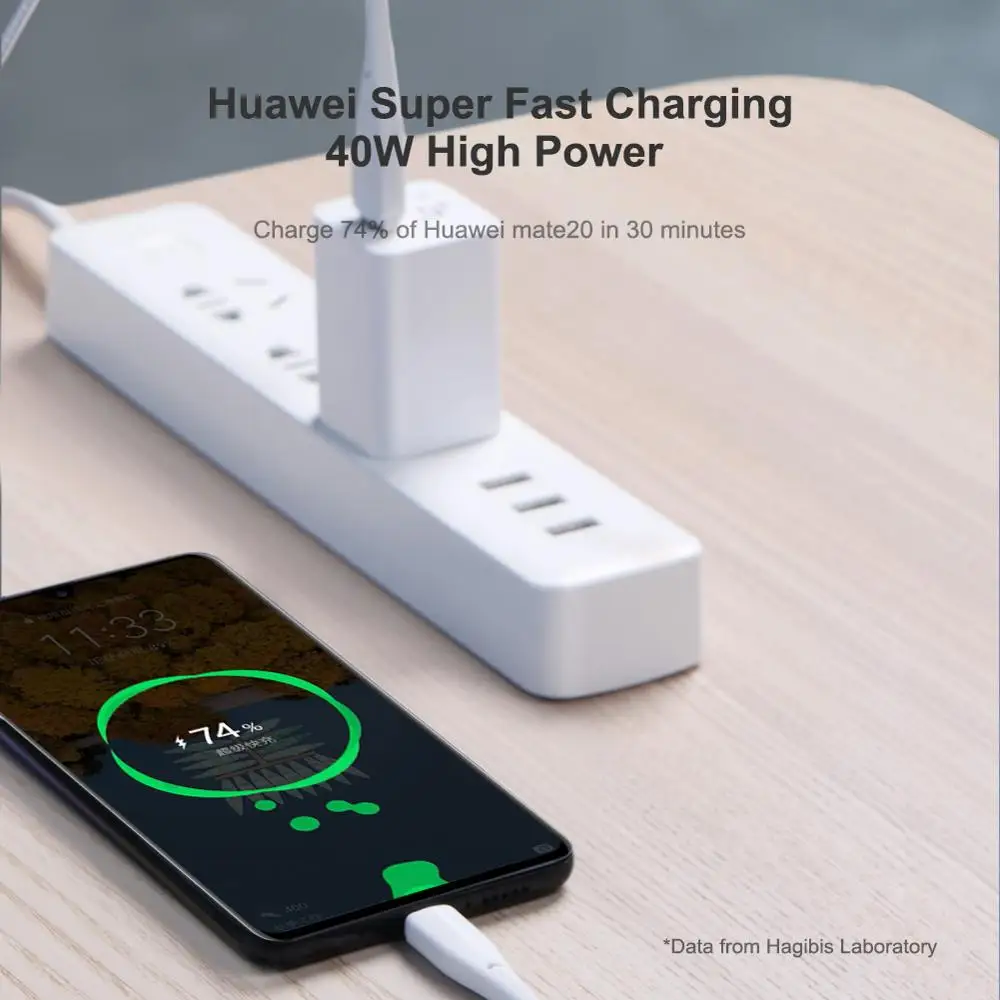 Hagibis USB Type C Cable for Samsung S10 S9 5A 40W Fast Charge USB-C Charging Wire USB C Cable for Xiaomi mi9 Redmi note7 Huawei