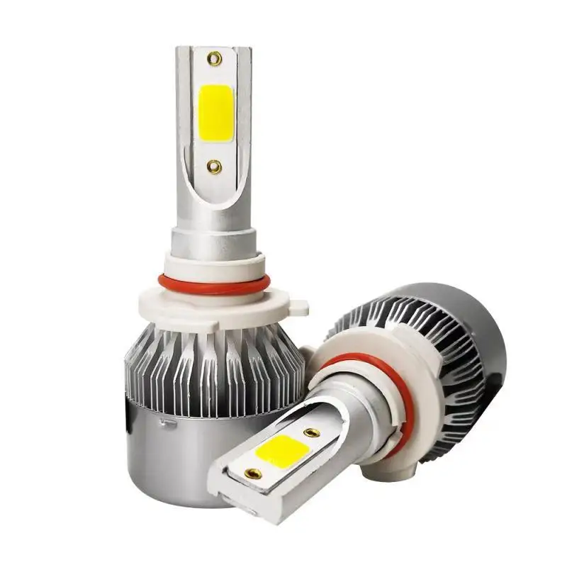 2PC Car headlamp 3000k Golden Light H 4H 7led Bulb 1led 7h 3h 119005hb39006 HB4 fog lamp LED 12v led36w | Автомобили и мотоциклы