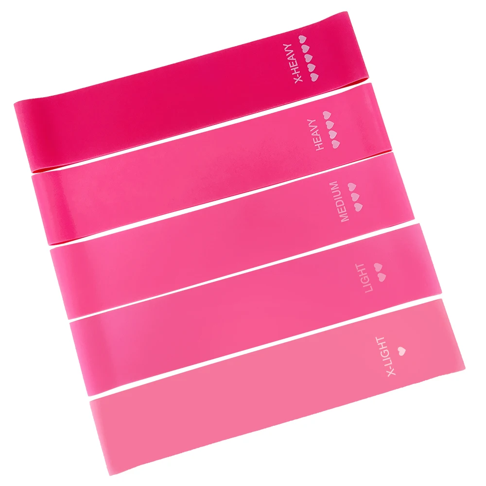 Ремешки для фитнес-оборудования Йога Сопротивление латексная резина Pull Loop Band