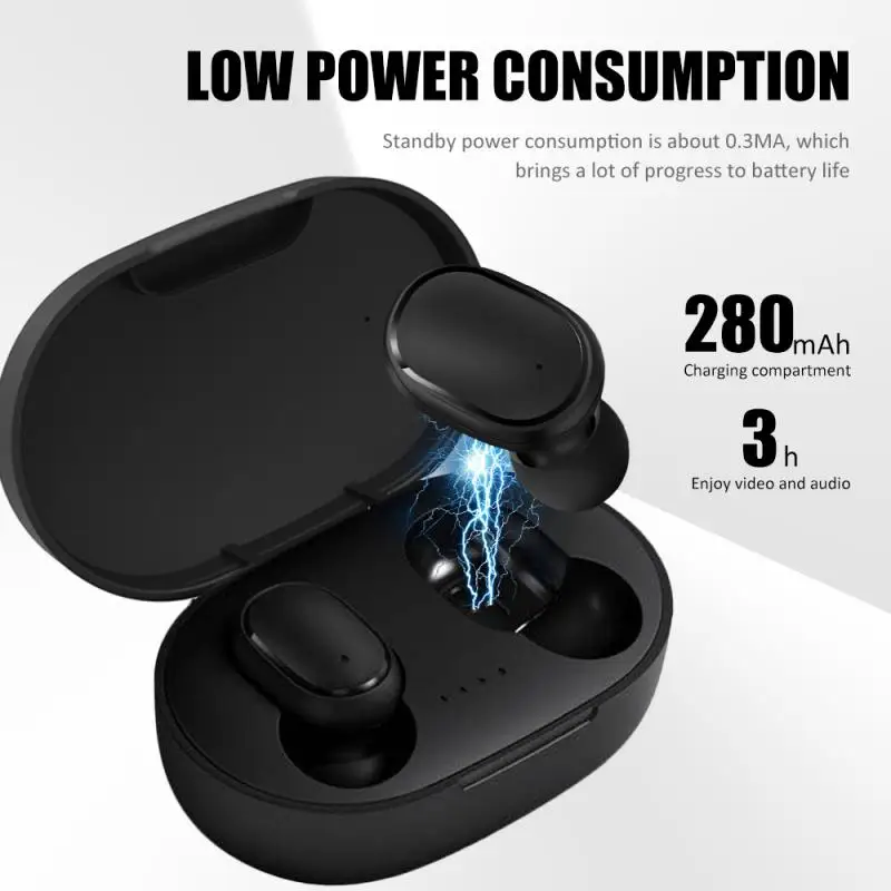 A6S TWS Bluetooth наушники для Xiaomi Airdots Беспроводные стереонаушники мини гарнитура Redmi