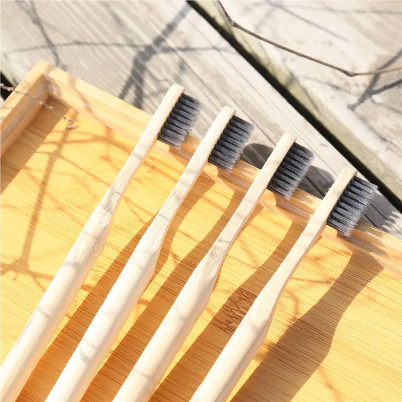 1 шт. деревянная зубная щетка для взрослых и детей | Красота здоровье