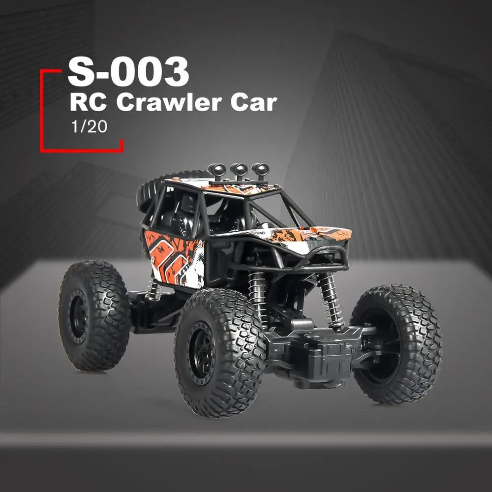 S 003 1/20 Масштаб 2 4 ГГц 4WD высокое Скорость RC Гусеничный альпинист Багги внедорожник