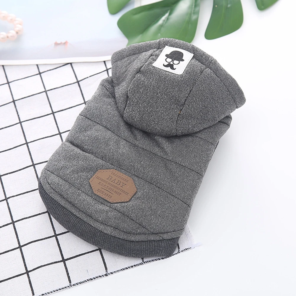 Толстый хлопковый жилет одежда для собак домашних животных кошек Рождественская