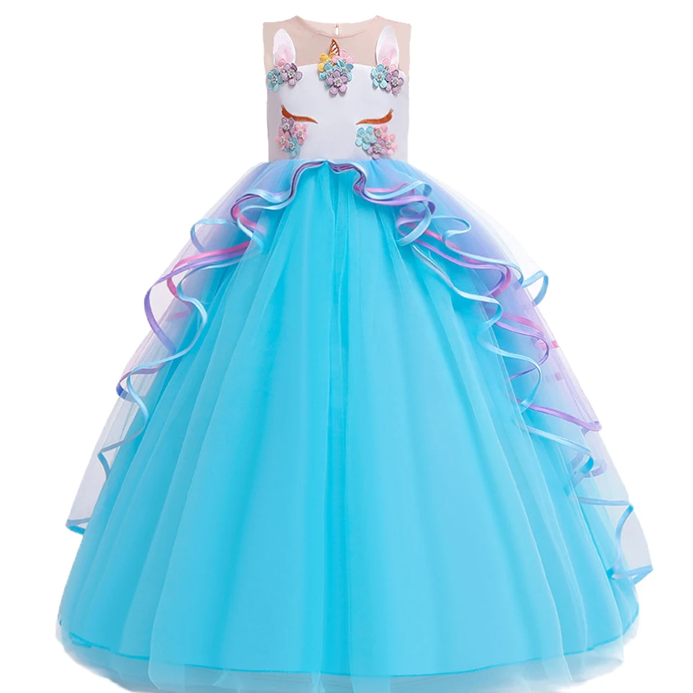 Детское платье-пачка с единорогом на свадьбу и день рождения | Детская одежда