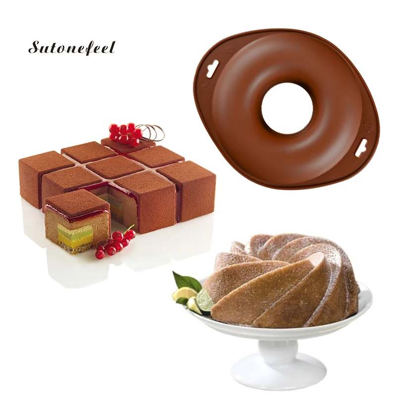28 Форма силиконовая форма для выпечки десерта мусс формы пончики хлеба