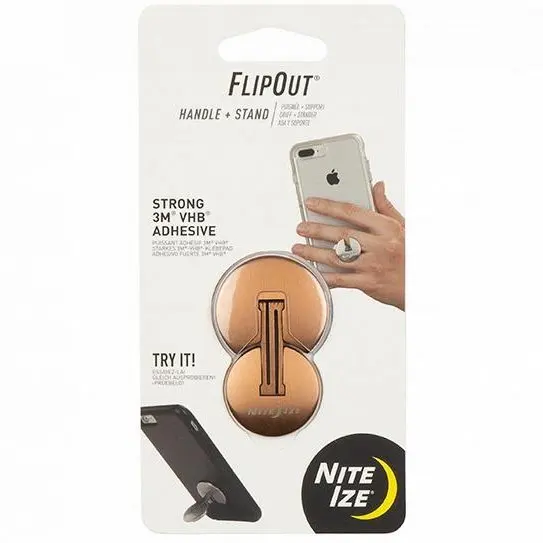 Holder Nite Ize 2021 universal Flipout handle + stand bronze KAHT kant Durable Reliable Efficient Lightweight Safe High Quality Riding Mobility