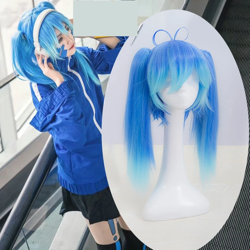Обувь для косплея Аниме Kagerou Project аниме MekakuCity Actors Эномото Takane Ene парик синий