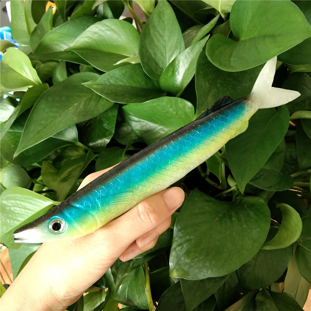 

Swolfy 6pcs 22cm 54g Soft Fishing Lures Silicone Bait for Fishing Shad Swimbait Wobblers Artificial Tackle Soft Bait