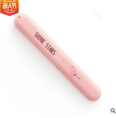 

Cute Cartoon Portable Toothbrush Cover Holder Household Outdoor Travel Hiking Camping Toothrush Cap Color Case Protect Storage