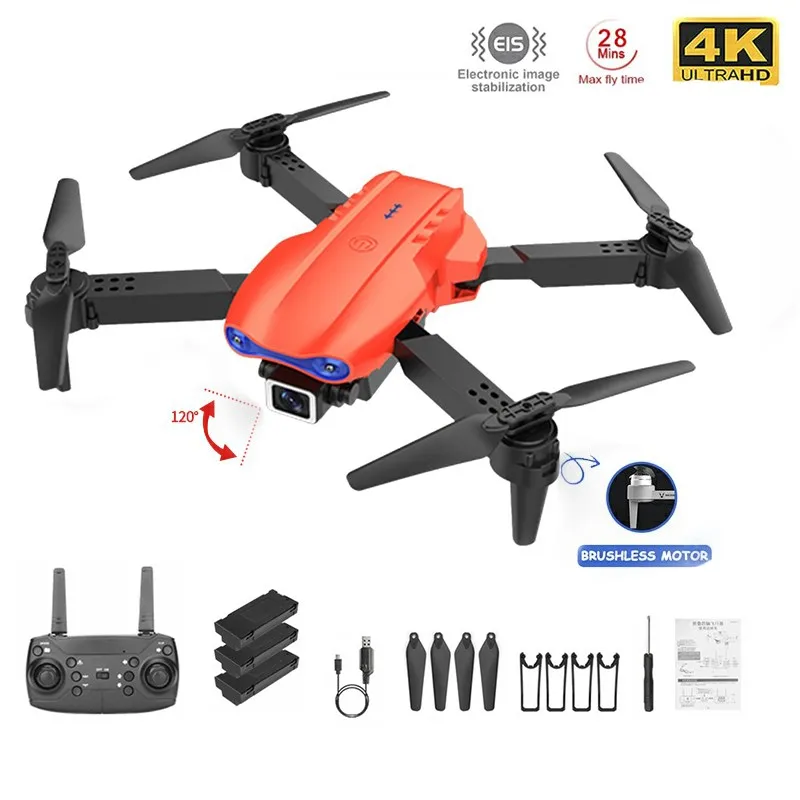 

Квадрокоптер K3 складной с двумя камерами, Wi-Fi, FPV, 1080p