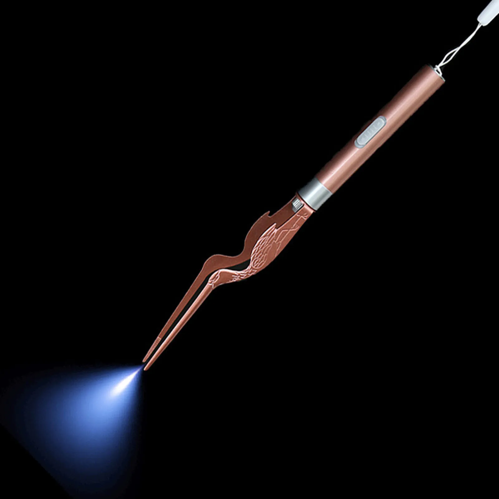 Светящийся Пинцет для вышивки зарядка от USB точечная ручка очаровательный