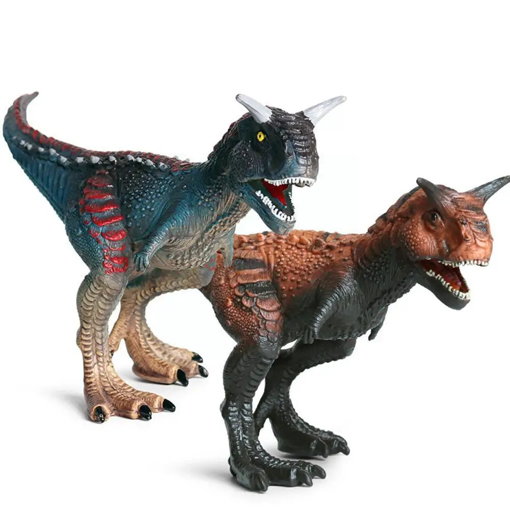 Динозавр Юрского периода Дикая жизнь искусственные игрушки для детей Carnotaurus